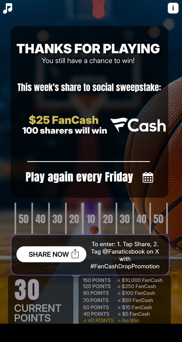 jddh53's tweet photo. Play the #FanCashDropPromotion today

⁦@FanaticsBook⁩  https://t.co/lg1AXrzp15 https://t.co/SLc3F8GwgS