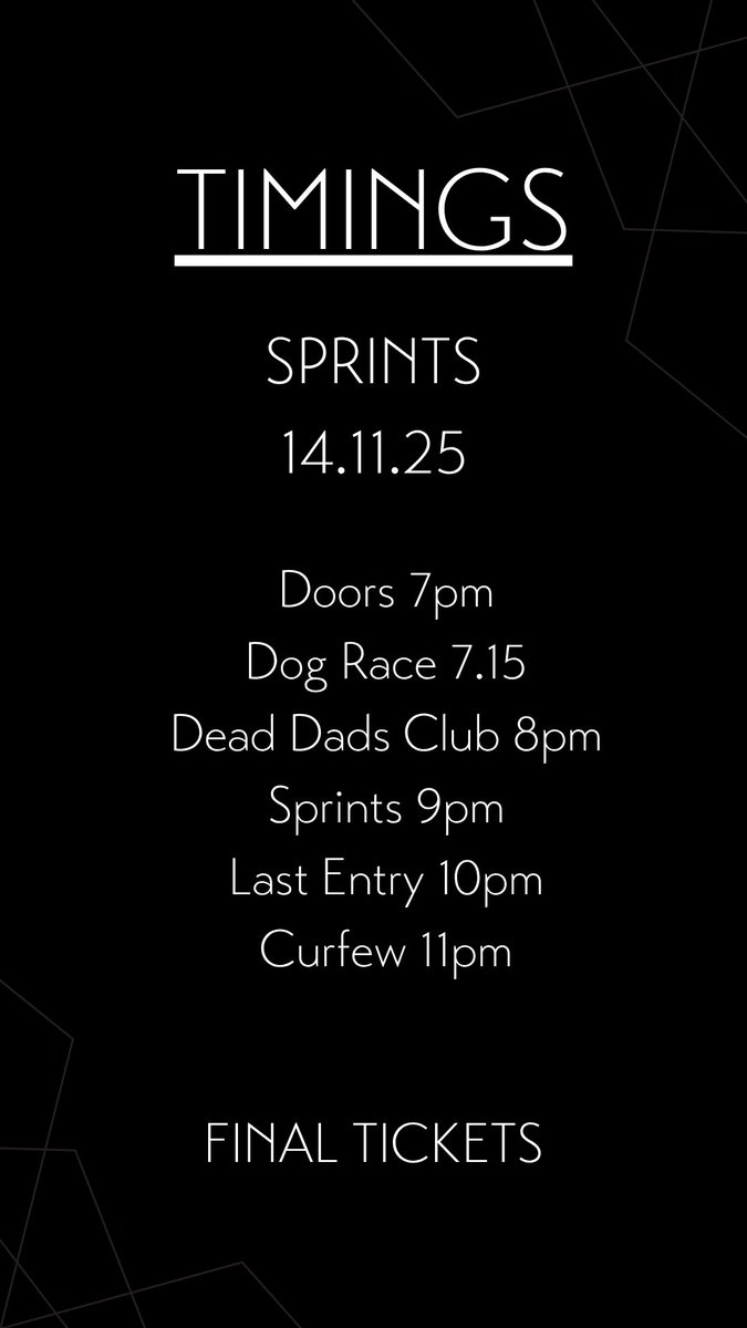 TroxyLondon's tweet image. Tonight the mighty @SPRINTSmusic take to the stage. 
Get down early to support @DogRaceBand @DeadDadsClub2 

Final tickets link.dice.fm/u37ad5559316

#Sprints #SprintsMusic #Londongigs