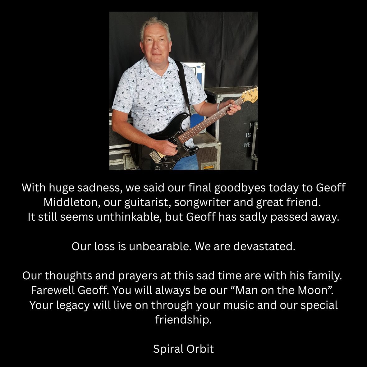 SpiralOrbitBand's tweet image. Announcement 💔