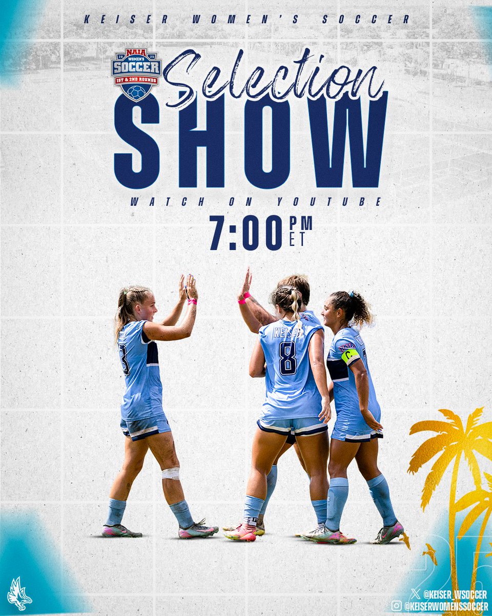 🚨𝗡𝗔𝗜𝗔 𝗦𝗲𝗹𝗲𝗰𝘁𝗶𝗼𝗻 𝗦𝗵𝗼𝘄!🚨

Tune in tonight at 7:00 PM for the NAIA Selection Show to see where the Seahawks end up in the NAIA National Tournament!

Link to the stream: bit.ly/3WXdYWu

#DefendtheBeach #BattlefortheRedBanner