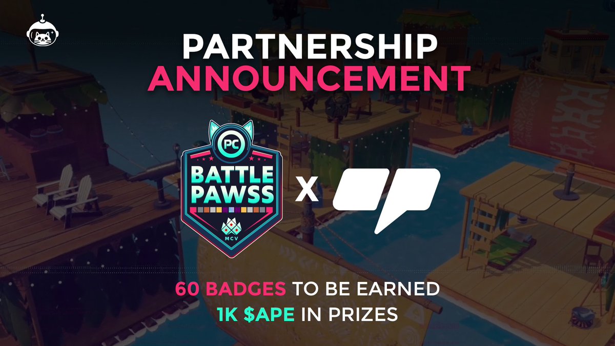 BattlePawss's tweet image. You thought the Season 1 prize pool was big?

It just got 1,000 $APE bigger!

We&apos;ve partnered with @opdotxyz to not only supercharge the rewards but to immortalize your achievements on-chain

This isn&apos;t just a contest anymore. It&apos;s your legacy!

Here’s how it works 🧵👇