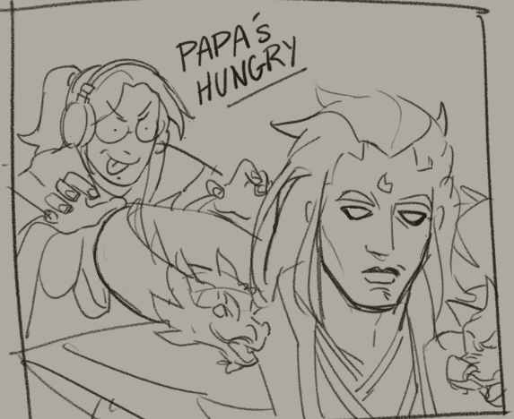 posting this panel from a random comic i made