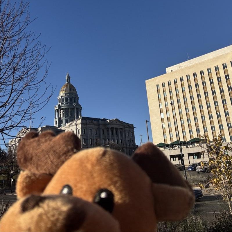 #ASHE2025 Bruce the Moose is out exploring downtown Denver 🫎📸— and he’s warming up for one of our favorite ASHE events: Cheers &amp; Queers🌈🍷

Don’t miss this community celebration for LGBTQ+ scholars and allies.

📍 Sheraton Denver Downtown
🕒 8 PM
🔗 tinyurl.com/2dpospkx