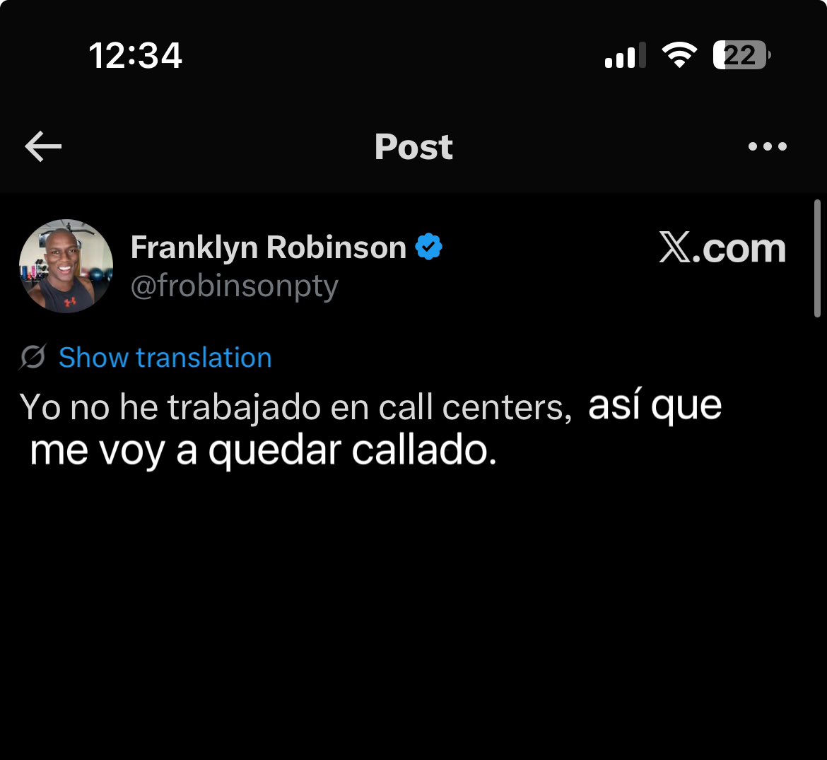 Toma, lo arregle.
El que no la vive, no lo entiende.