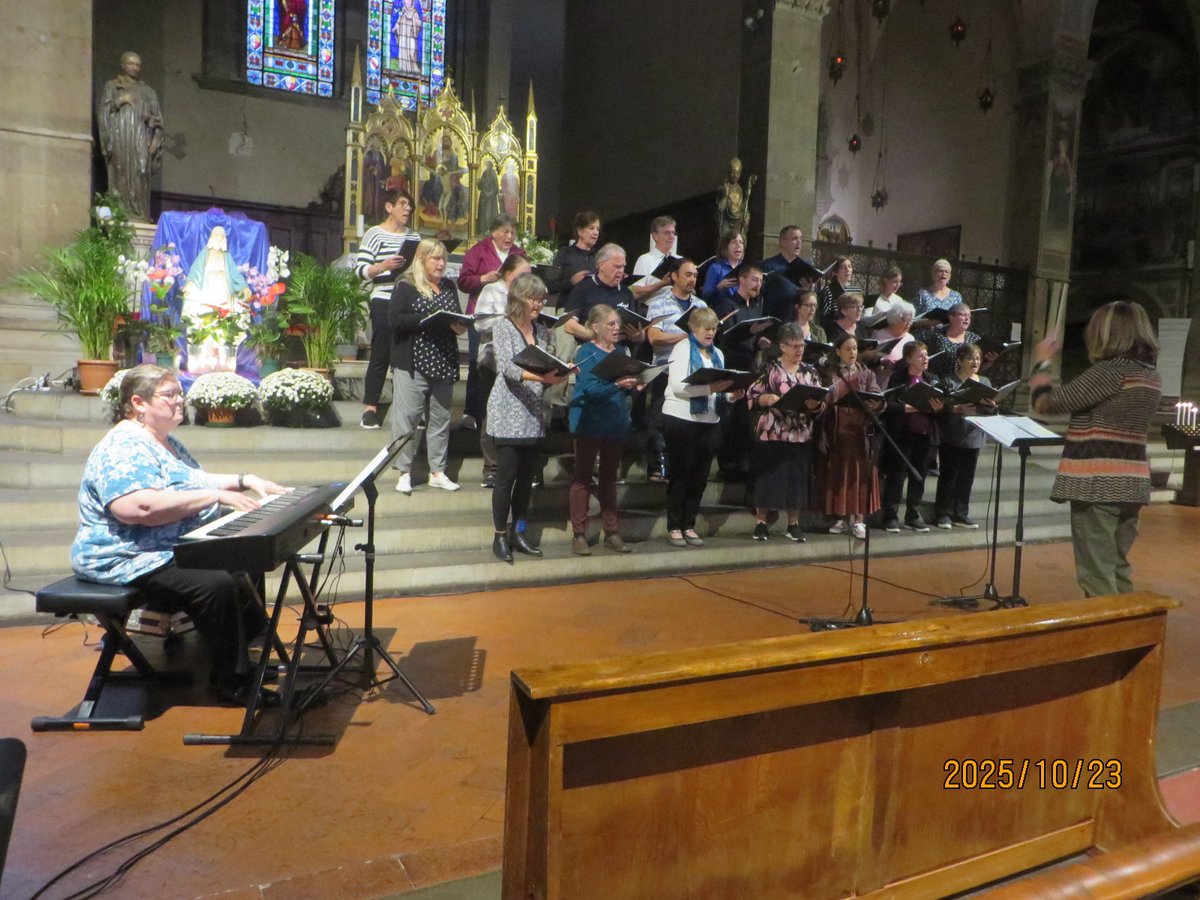 Parishioner and author Amy Shankland wrote this reflection on our parish choir's pilgrimage to Italy in October. Thank you for sharing part of your story, Amy! ⁣
readthereporter.com/a-pilgrimage-o…