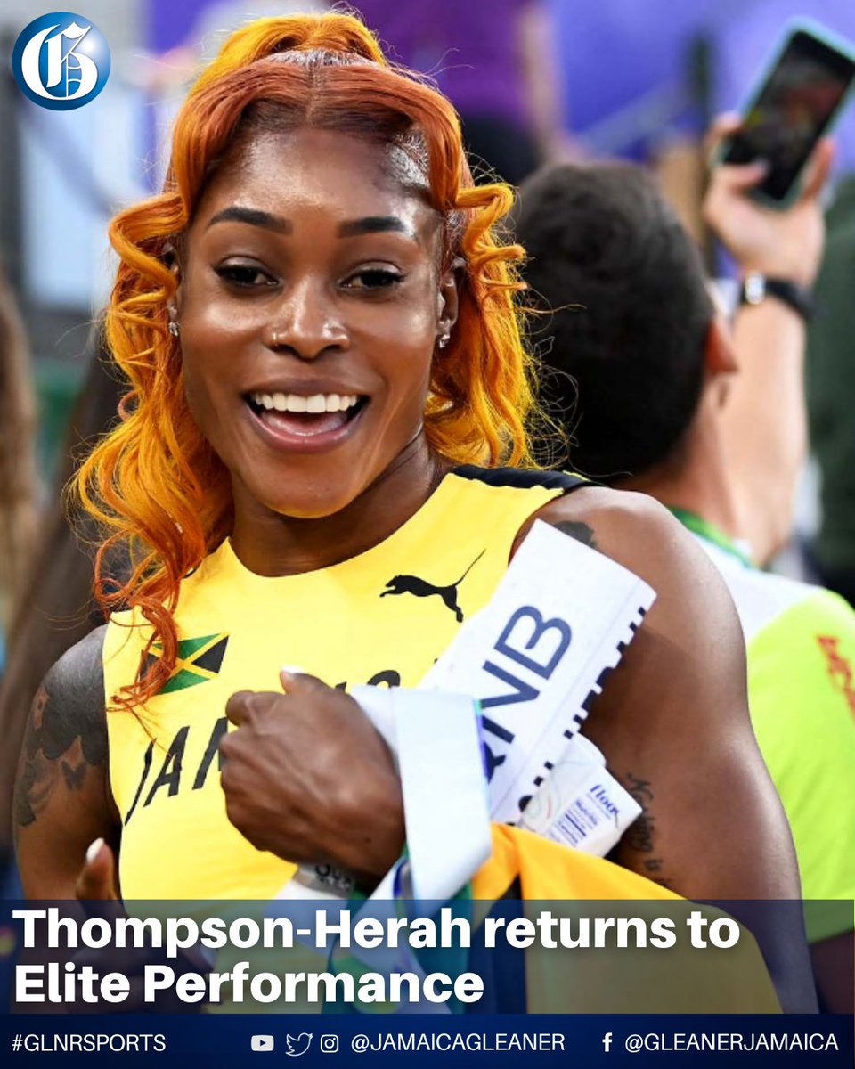 Double Olympic sprint champion Elaine Thompson-Herah has returned to training at Elite Performance Track Club under the guidance of coach Reynaldo Walcott.

Read more: jamaica-gleaner.com/article/sports… #GLNRSports