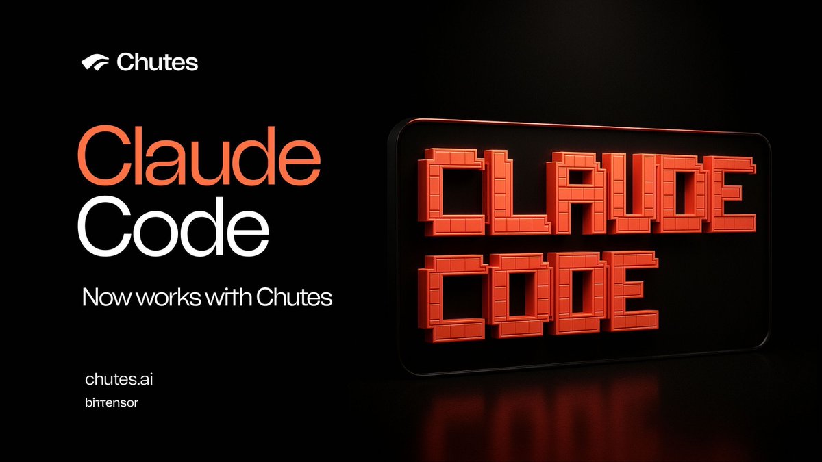 Claude Code now works with Chutes 🔥

Access 60+ open source models through Claude Code's interface.

Setup in seconds by pasting this into your terminal: 

curl -s -LO chutes.ai/chutes_claude_…  &amp;&amp; bash ./chutes_claude_code_env.sh

Use interleaved thinking with Kimi K2 Thinking