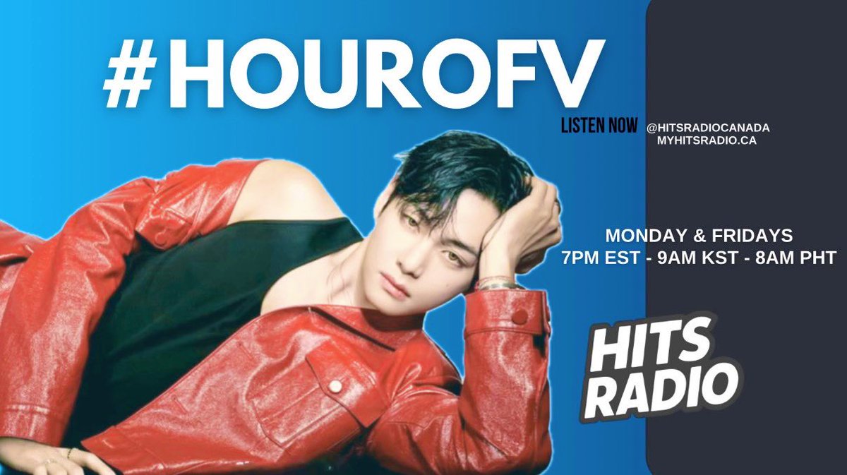 It’s time for the Friday edition of the #HourOfV — the perfect way to wrap up the week with Taehyung’s soulful, comforting, one-of-a-kind voice. 💜

From Seoul to New York, London, and LA TIRTIR &amp; V shining across the world is filling us with so much pride. 🥰 It’s been beautiful
