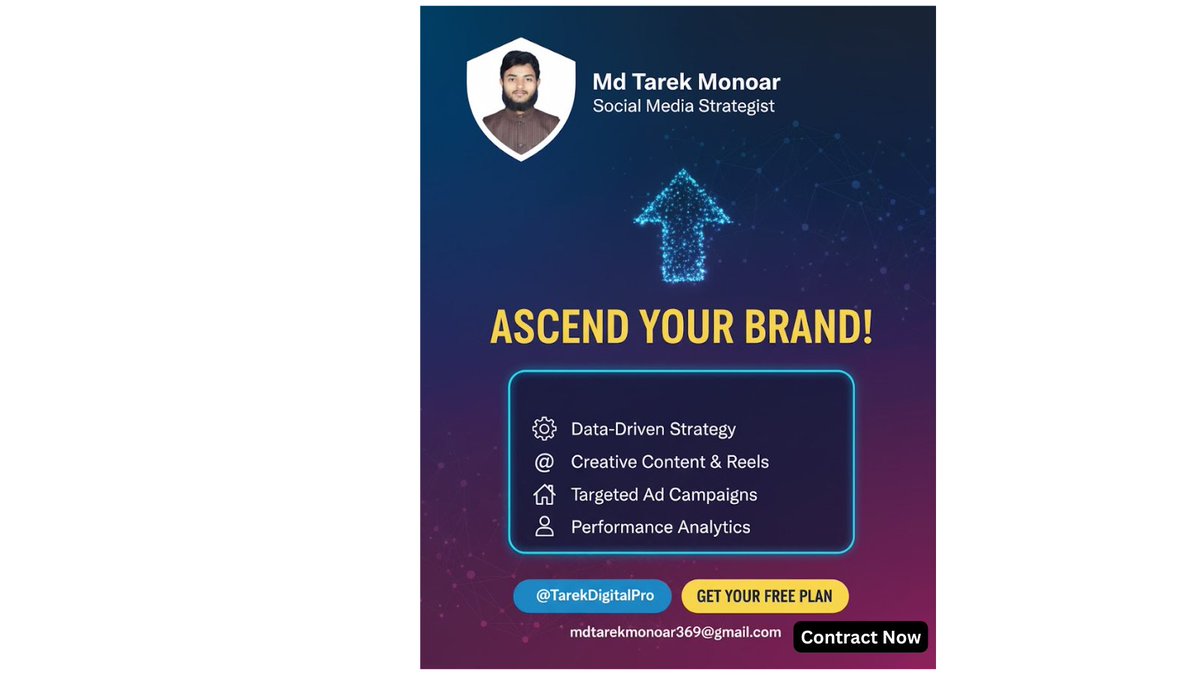tarekmonoar369's tweet image. Good content gets attention. Great content drives results. 💥
From eye-catching visuals to smart captions, we make your social media accounts irresistible to your audience.

#ContentMarketing #SMMPro #SocialMediaGrowth #ViralContent #MarketingHacks #tarekmonoar369