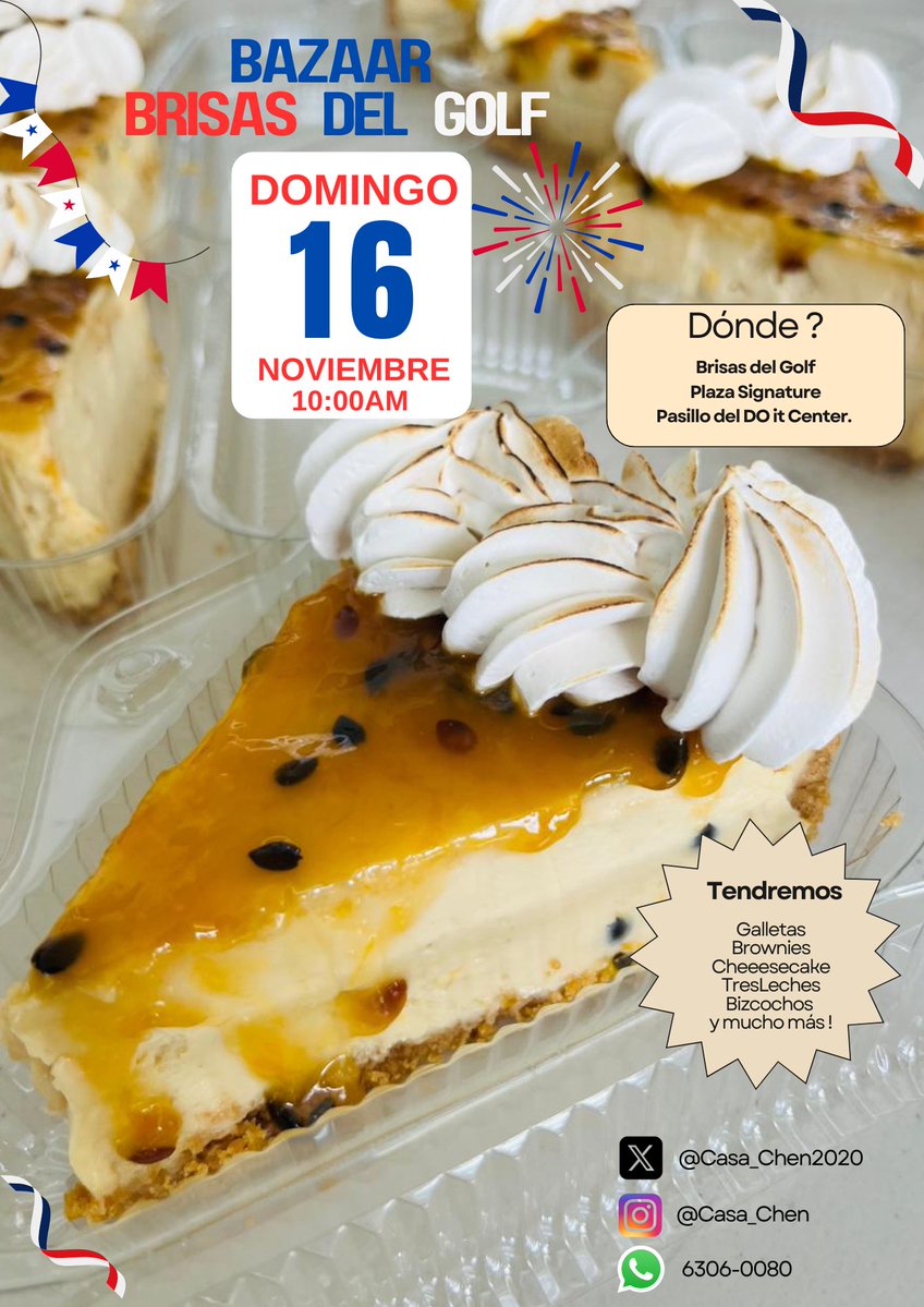 Este domingo en Brisas , me van a dejar ir porque es domingo . Pero llevaré cinnamon rolls y choco fudge cake.