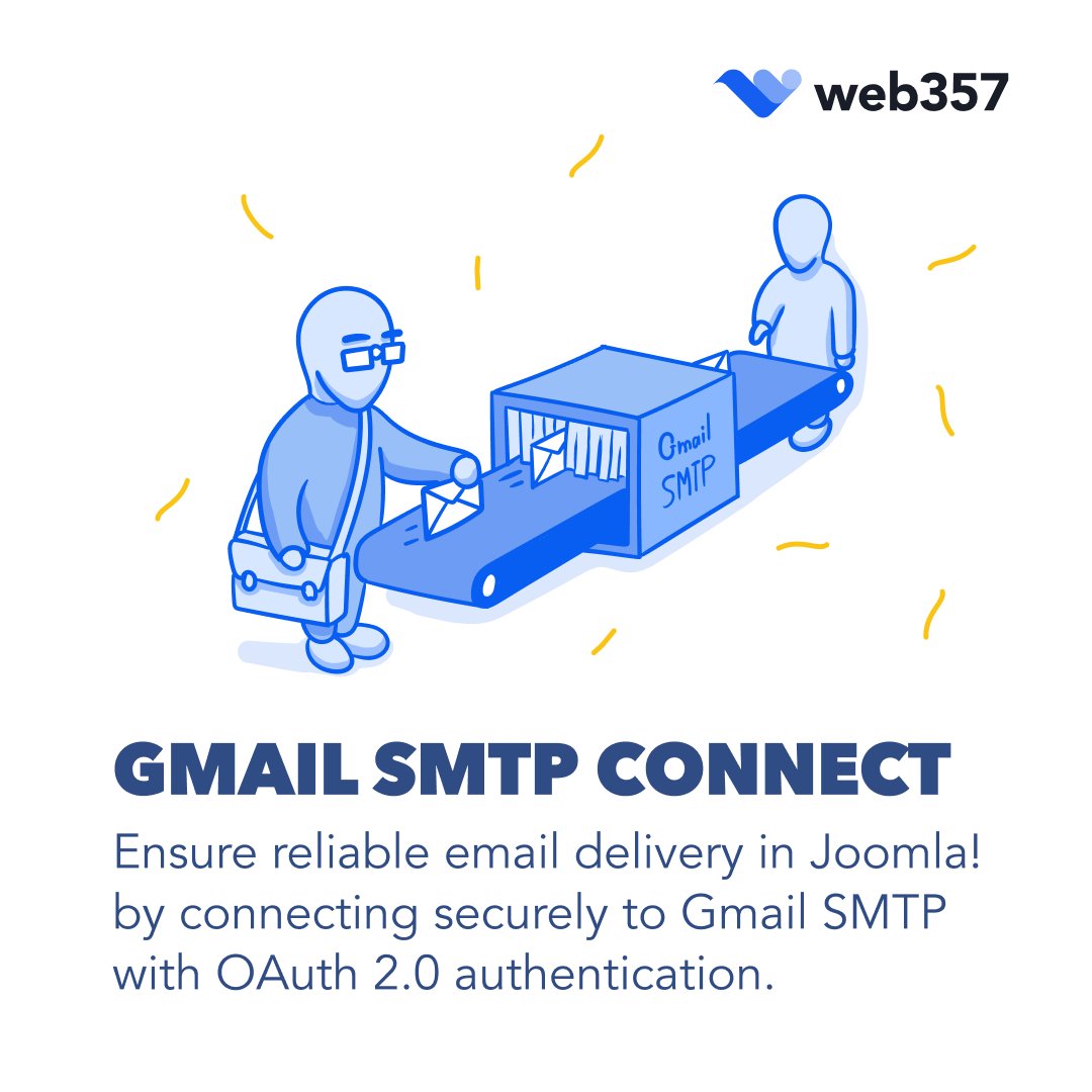 web357's tweet image. Starting Jan 2025, Gmail enforces OAuth 2.0 for SMTP.
Stay compliant and secure with Gmail SMTP Connect for Joomla! 

No passwords. No downtime.

Just reliable, Google-approved email delivery.

👉 web357.com/gmail-smtp-con…

#Web357 #OAuth2 #GmailSMTP #Security #JoomlaExtensions