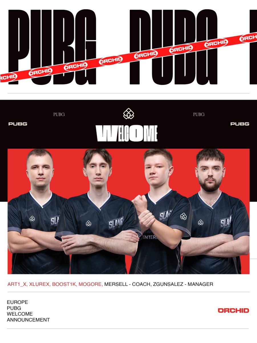 Time for some Winner-Chicken Dinner!🍳🍗

We are pleased to announce the signing of the SLAMG PUBG roster. 

🌺Art1_x 
🌺boost1k-
🌺Mogore
🌺xLurex
🌺[c] Mersell
🌺[m] zGunsalez