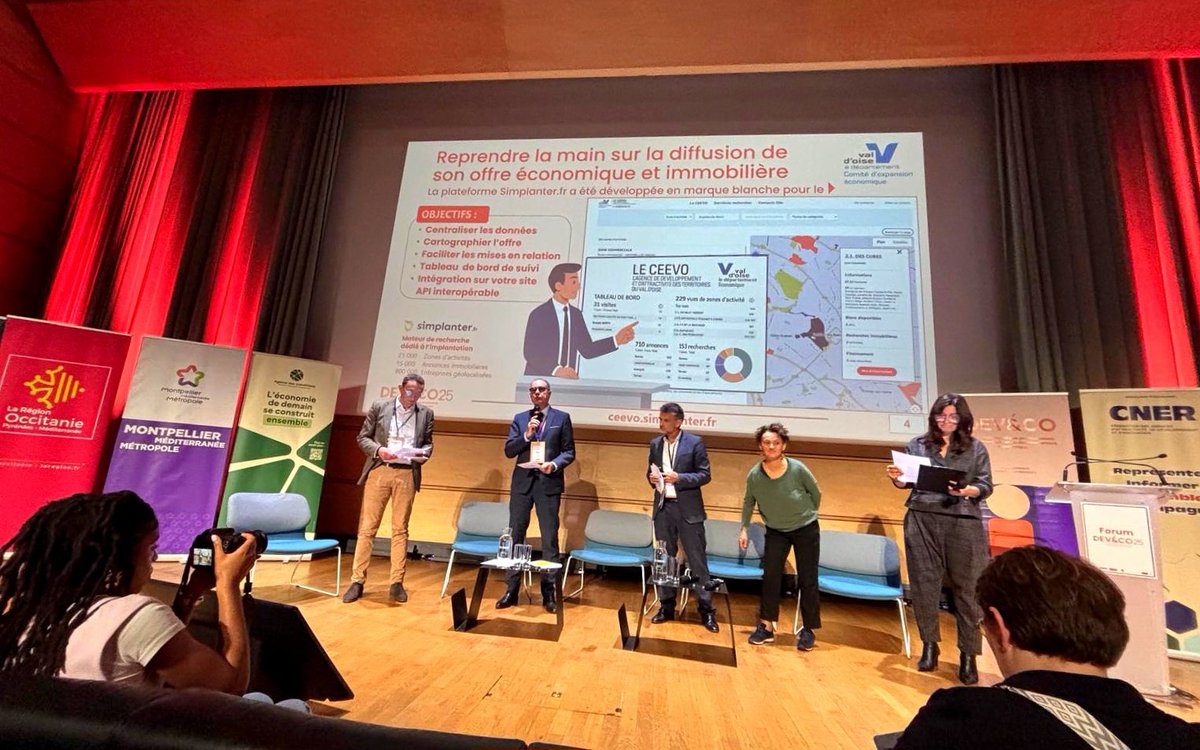 #valdoise / #iledefrance / #ChooseIDF / #DevCo2025 / #Ceevo95 : Intervention du CEEVO au Forum Dev&amp;Co 2025 organisé par le CNER, la Fédération nationale des agences d'attractivité, de développement et d'innovation, à Montpellier - forum-deveco.fr - ceevo.simplanter.fr