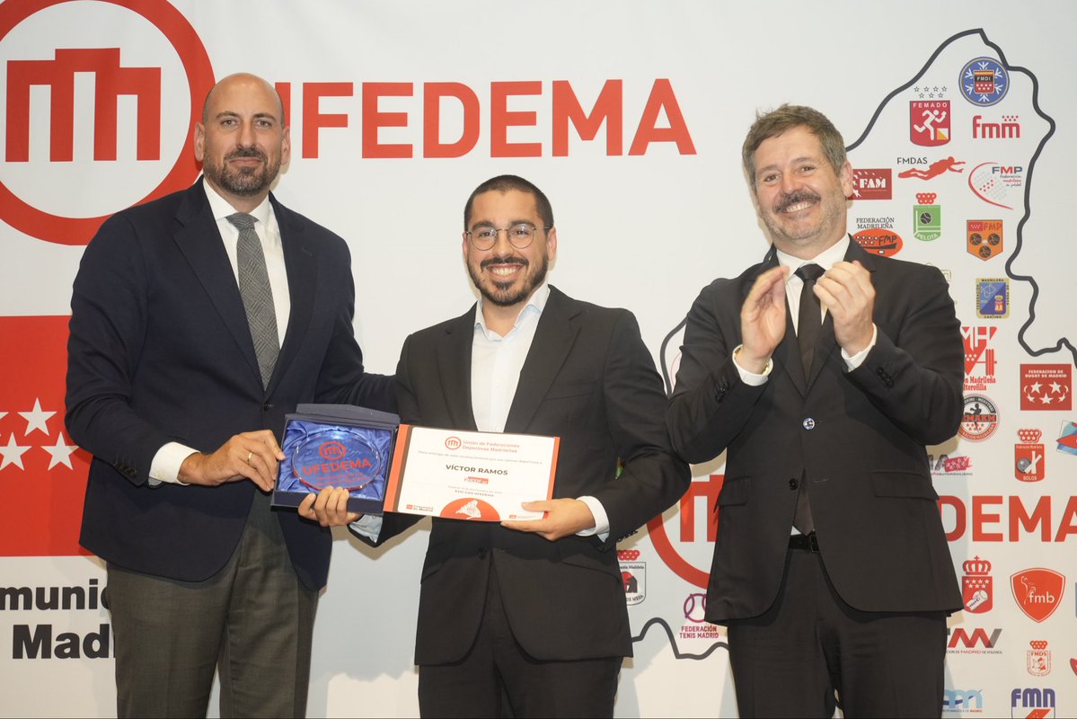 Nuestro Víctor Ramos, ha sido galardonado por su brillante carrera tanto en nuestro club como al frente del #TeamESP femenino. Enhorabuena coach‼️

<a href="/Fundacion_ONCE/">Fundación ONCE</a> 
<a href="/FundacionAXA/">Fundación AXA</a> 
<a href="/ILUNION/">ILUNION</a> 
<a href="/F_Sanitas/">Fundación Sanitas</a> 
<a href="/sanitas/">Sanitas</a> 
<a href="/BsrEspana/">BSREspaña</a>