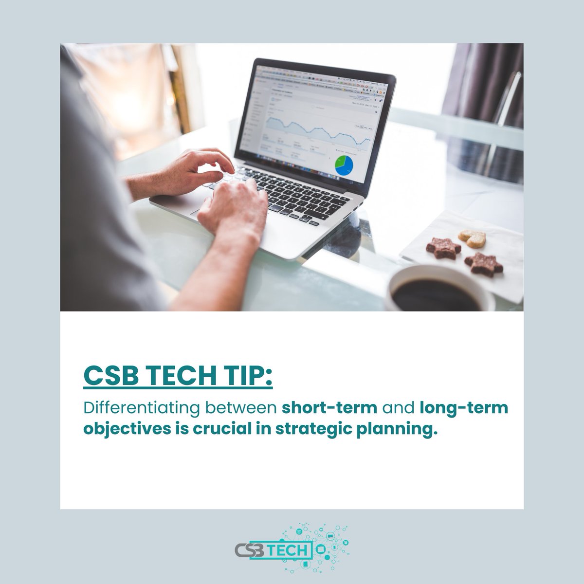 CSBTechEmporium's tweet image. Short-term wins fuel long-term dreams! 

✍⌚ By setting SMART goals, you create a roadmap for success that’s clear, measurable, and aligned with your bigger picture. Let’s turn your ambitions into actionable plans—every step counts! 

#GoalSetting #DigitalMarketing #CSBTech