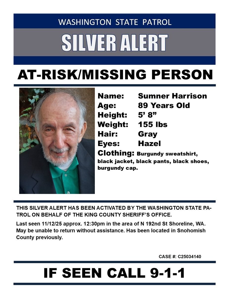King County Sheriff's Office tweet media
