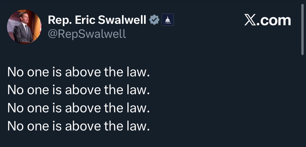 <a href="/RepSwalwell/">Rep. Eric Swalwell</a>