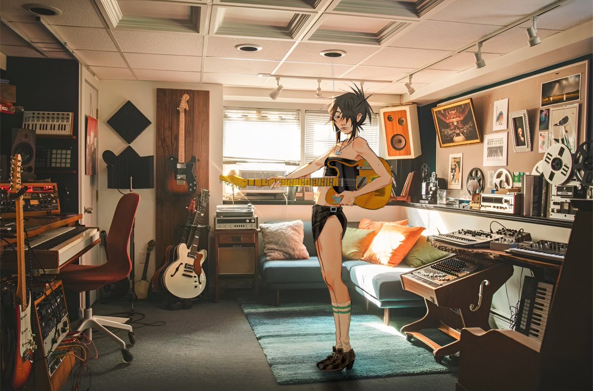 me when idk how to bg it so i lowk pull out the gorillaz method #gtwt