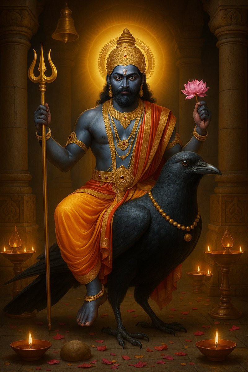 🌑✨ शनि देव की दिव्य दृष्टि ✨🌑
जब जीवन में संघर्ष बढ़ जाए…
जब राहें धुंधली लगें…
जब कर्मों की परीक्षा कठिन हो…
तभी शनि देव अपनी कृपा से आत्मा को
और भी मजबूत बनाते हैं। 🙏🖤
आज इस दिव्य स्वरूप के दर्शन
सभी बाधाओं को दूर करें,
मन में धैर्य, शक्ति और न्याय का प्रकाश जगाएँ।