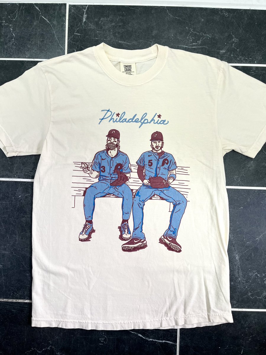 A few extras of these two Phillies shirt designs added to Etsy!

oliviahsmithdesign.etsy.com