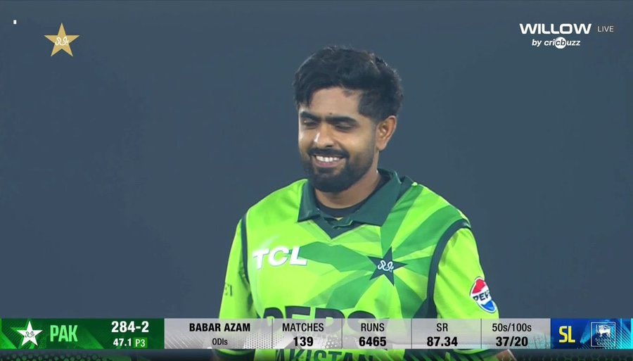 Alhamdulillah ♥️🙏

#BabarAzam #pakvssl #babar