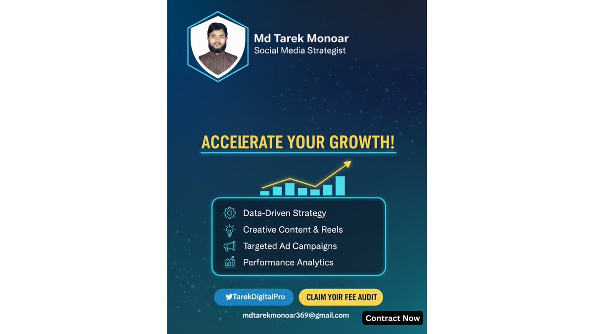 tarekmonoar369's tweet image. Your story is your power. ✨
We help you share it smartly on Facebook, Instagram, and Twitter, so your audience connects, engages, and remembers your brand.
#Storytelling #SMMExpert #DigitalMarketingTips #BrandGrowth #SocialMediaStrategy #tarekmonoar369