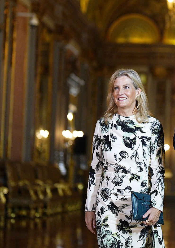 servingsophie's tweet image. HRH The Duchess of Edinburgh in Lima today, highlighting the UK’s ongoing partnership and friendship with Peru. 🇬🇧🤝🇵🇪 (Thank you Aaron Chown) 
#DuchessOfEdinburgh #RoyalVisit #Lima #Peru #RoyalEngagements #Elegance #RoyalStyle