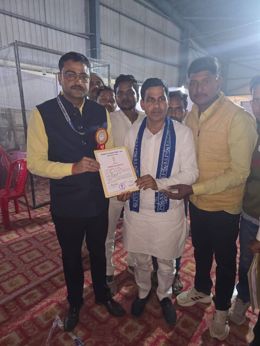 ramjigautambsp's tweet image. संघर्ष की जीत हुई. BSP जिन्दाबाद बहनजी जिन्दाबाद.