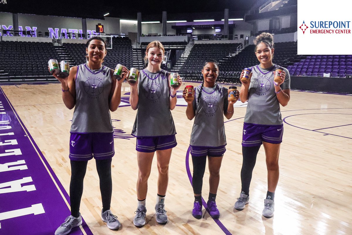 We got started our annual Canned Food Drive presented by Surepoint Emergency Center! 🥫

One canned food item = 1 free ticket to Sunday’s game at 2 PM at the EECU Center! 

All items benefit St. Luke’s Food Pantry ahead of Thanksgiving