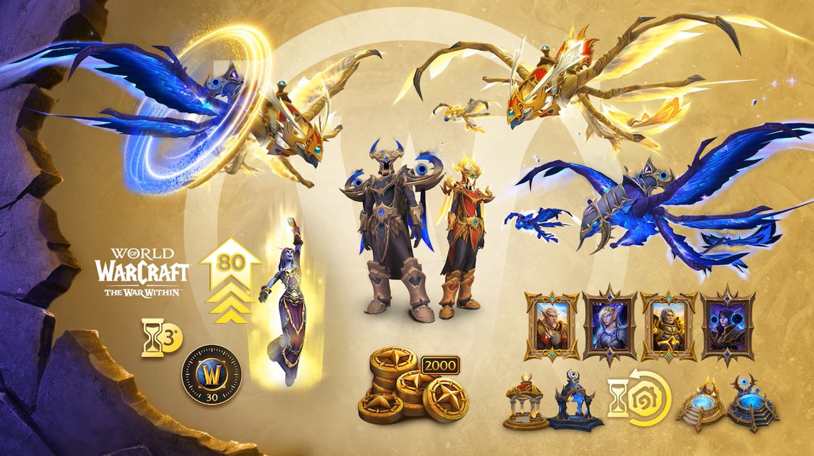 Oyé Oyé GIVEAWAY ! 🎁🎁
Tu n'as pas encore acheté #WoWMidnight ?! et tu veux l'EDITION EPIC (89€)?!
RDV en live demain matin (15/11/25) sur twitch.tv/bigbadhater_fr !
RT🔃 LIKE❤️COM✍️ne te donnera pas plus de chance mais ça me fera plaisir ! <3
#WoW_Partner