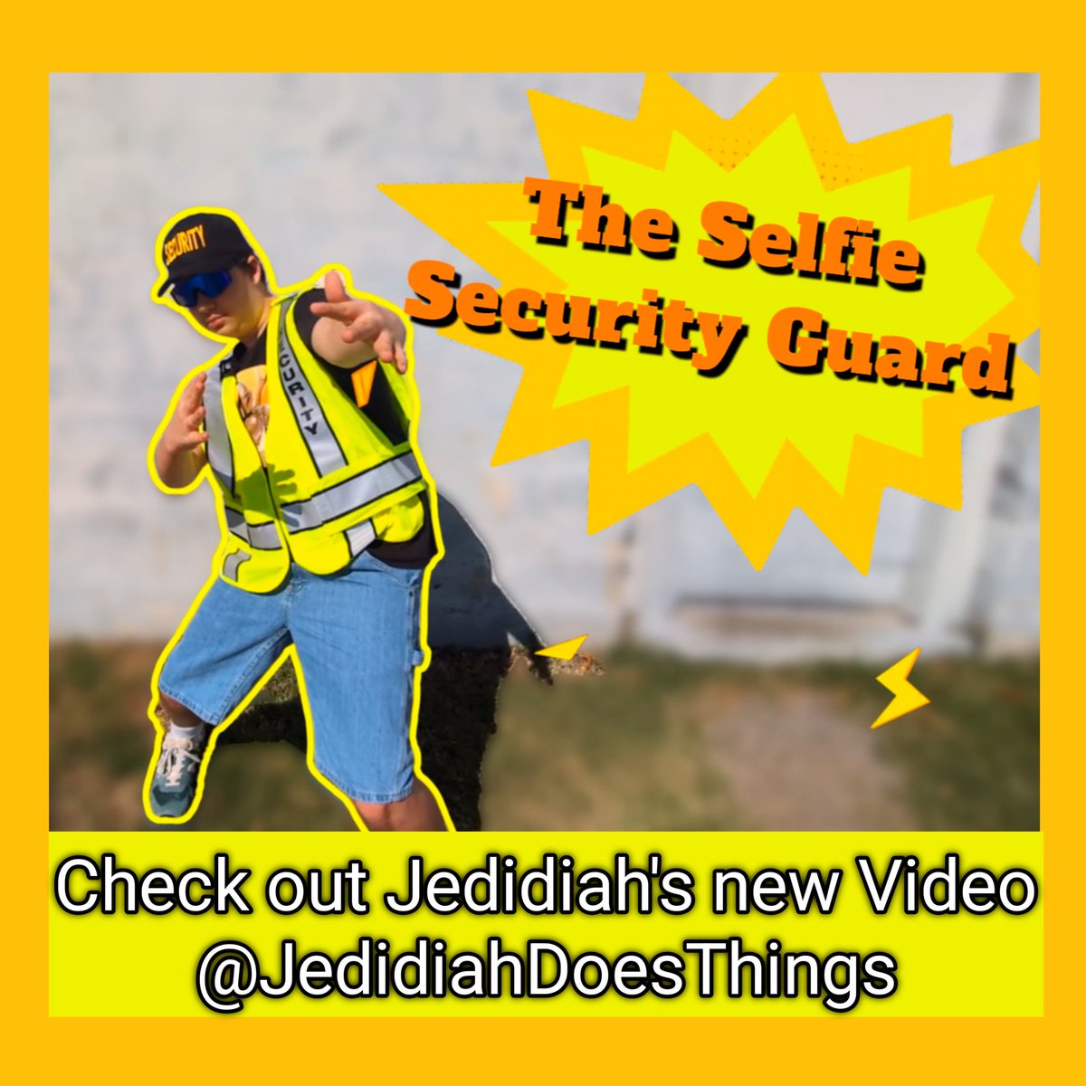 Y'all check out Jedidiah's new video!! He worked really hard on it. We hope it makes you smile! 🩵 
youtu.be/wAtYkVV9G0s?si…

#SelfieSecurityGuard #JedidiahDoesThings #positivepranks #joy #SelfieSecurityguy