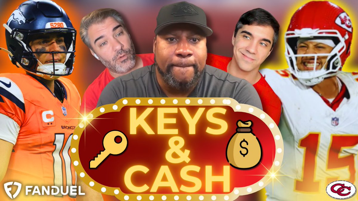 🚨 LIVE TONIGHT @ 8:15pm EST! 🚨
JD takes you Into the Dungeon with his 10 Keys to Beating the Broncos, and Marcus &amp; Teja drop their best Chiefs 5-leg SGP for Sunday’s showdown. <a href="/BleavNetwork/">Bleav</a> <a href="/FanDuel/">FanDuel</a> #ChiefsKingdom 

Don’t miss it 👇
📺  youtube.com/live/5iIgq7qoV…