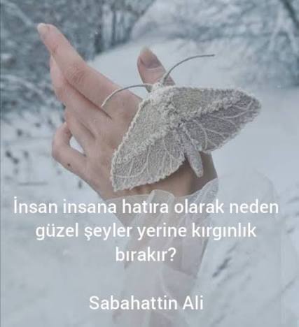 Doğanın kanunu olsa gerek,
Mutlu anların kısa sürmesi 😔