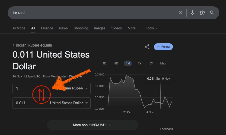 kavinkumar_nkl's tweet image. @Google @GoogleIndia 

#UX feedback: Adding a swap button would be a high value improvement.

#UserExperience #DesignFeedback #GoogleUX