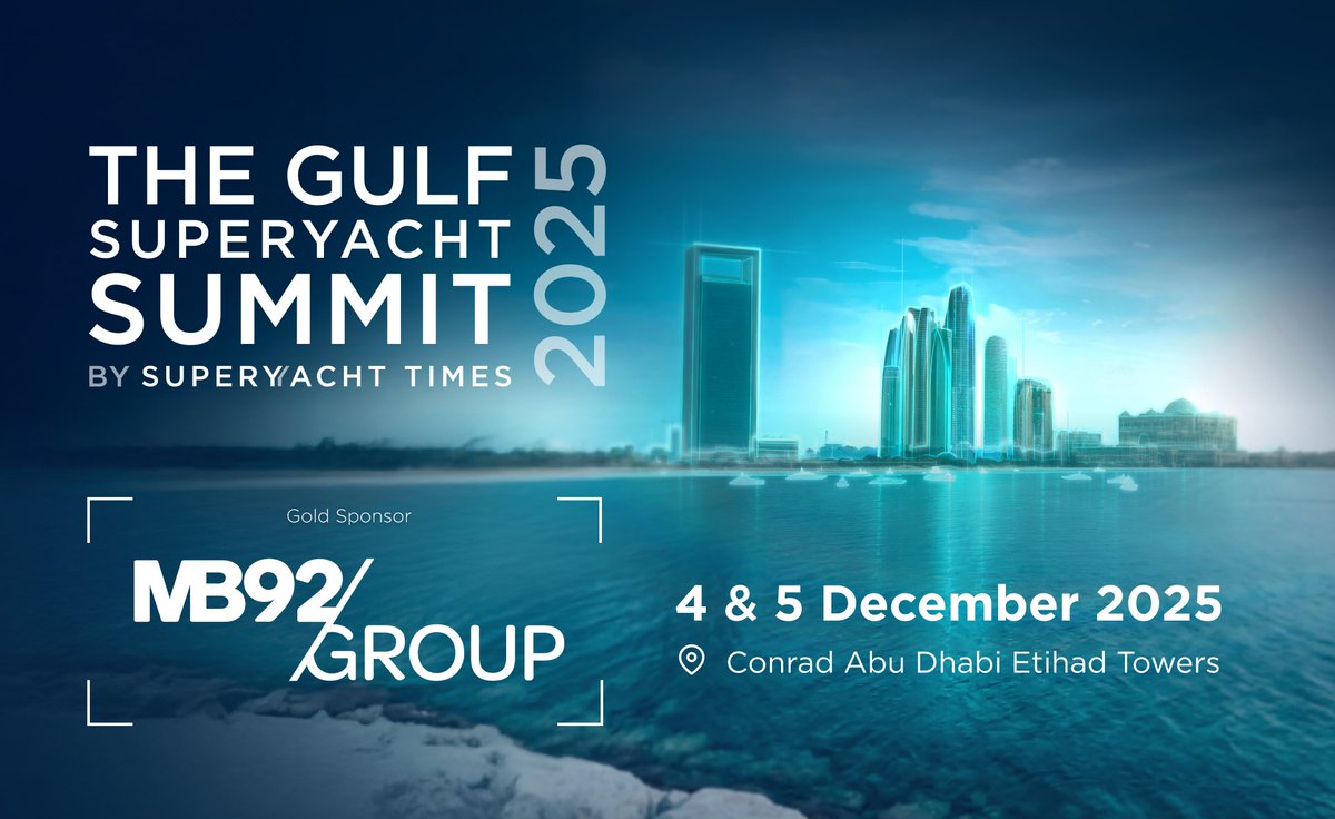 📣We are proud to announce that MB92 Group has joined us as a Gold Sponsor for the Gulf Superyacht Summit 2025

MB92 Group strives to deliver excellence in superyacht refit and maintenance worldwide.​ The group manages state-of-the-art shipyards strategically located in