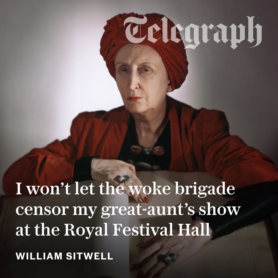 ✍️ 'One wouldn’t mess with Edith’s words while she was alive. I won’t let anyone mess with them 60 years after her death' | Writes <a href="/WilliamSitwell/">William Sitwell</a>

Read the full column below 👇
telegraph.co.uk/news/2025/11/1…