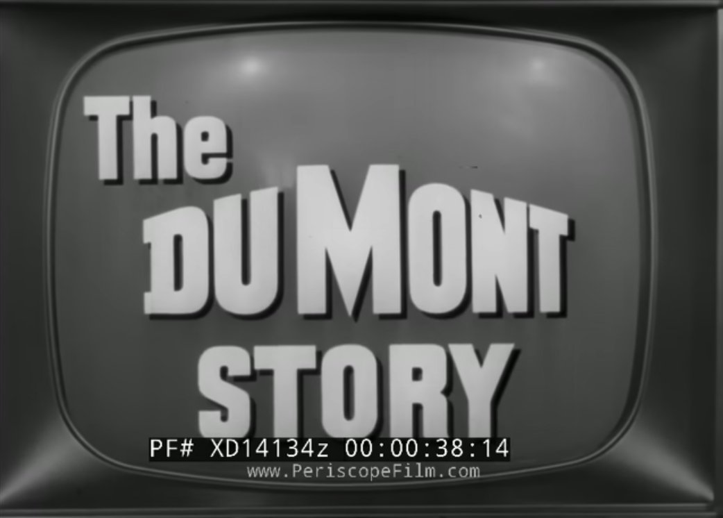 SBEorg's tweet image. Friday Video: The Story of the Dumont Network youtube.com/watch?v=l-CdFK…

#BroadcastEngineering
#BroadcastTech
#Broadcasting
#RadioTech
#TVTech