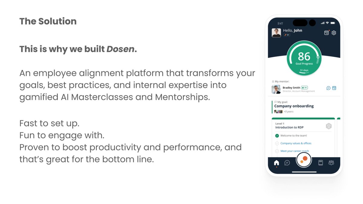 C_learning_net's tweet image. Most teams aren’t short on content — they’re overloaded by it.

With #Dosen real change comes from:
• One shared company language
• Learning built around your culture and goals
• Knowledge people can return to anytime
• Measuring impact so gaps are fixed early
Libraries don’t…
