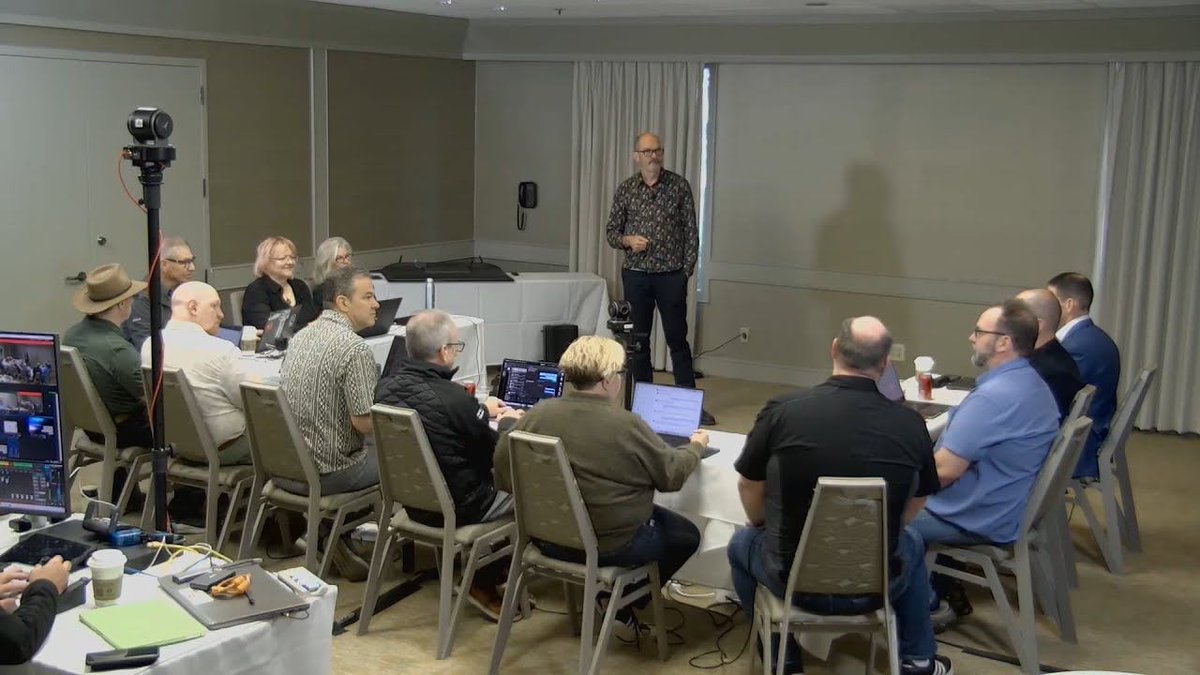 New Video: Cloud Field Day 24 Delegate Roundtable Discussion

<a href="/TechFieldDay/">Tech Field Day | TFDx KubeCon 2025 - 11/11 - 11/12</a> <a href="/DemitasseNZ/">Alastair Cooke</a> <a href="/TechAllyson/">Allyson Klein</a> @CamberleyB @GDekhayser @GuyCurriersFeed @Poller @SnoopJ123 @DataChick <a href="/KenNalbone/">Ken Nalbone</a> <a href="/MichaelEGraff/">Michael Graff</a> <a href="/Mitch_Lewis21/">Mitch Lewis</a> #CFD24 #Cloud

📺 ⬇️ youtu.be/0eHmkey8Ebk?si…