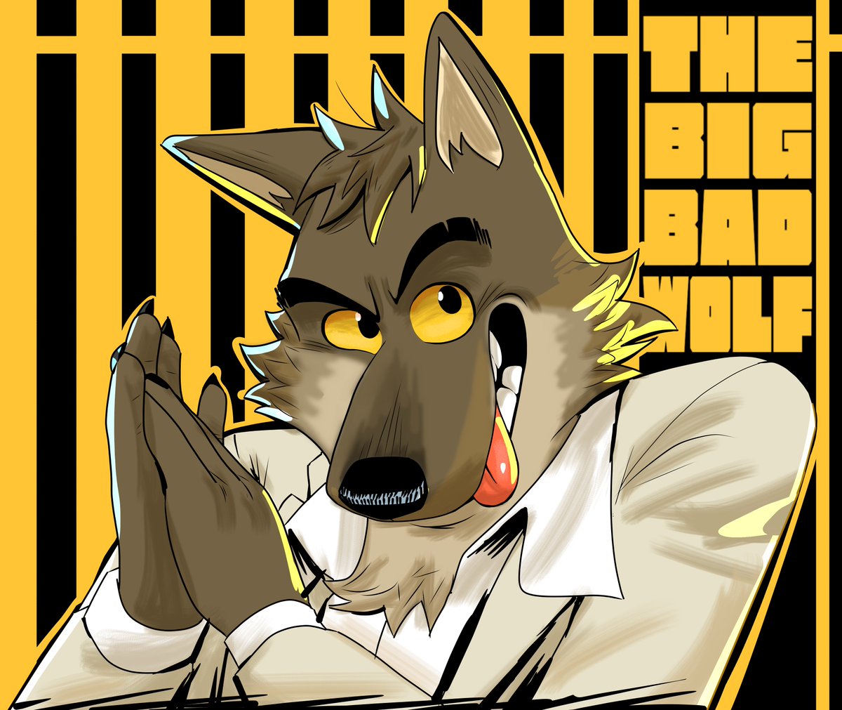 wonder3mporium's tweet photo. mr wolf https://t.co/Y21pc3Z2lG
