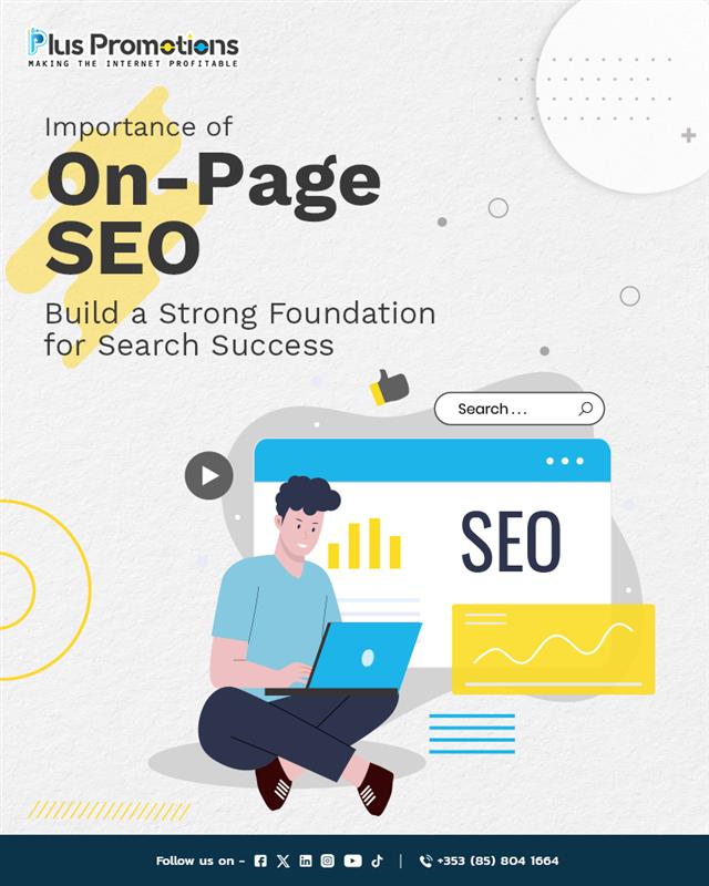 plus_promotions's tweet image. Building a strong online presence begins with effective On-Page SEO. At Plus Promotions, we optimise every element of your website to improve visibility, boost rankings and drive meaningful results.

#OnPageSEO #SEOExperts #SearchEngineOptimisation #DigitalMarketingAgency