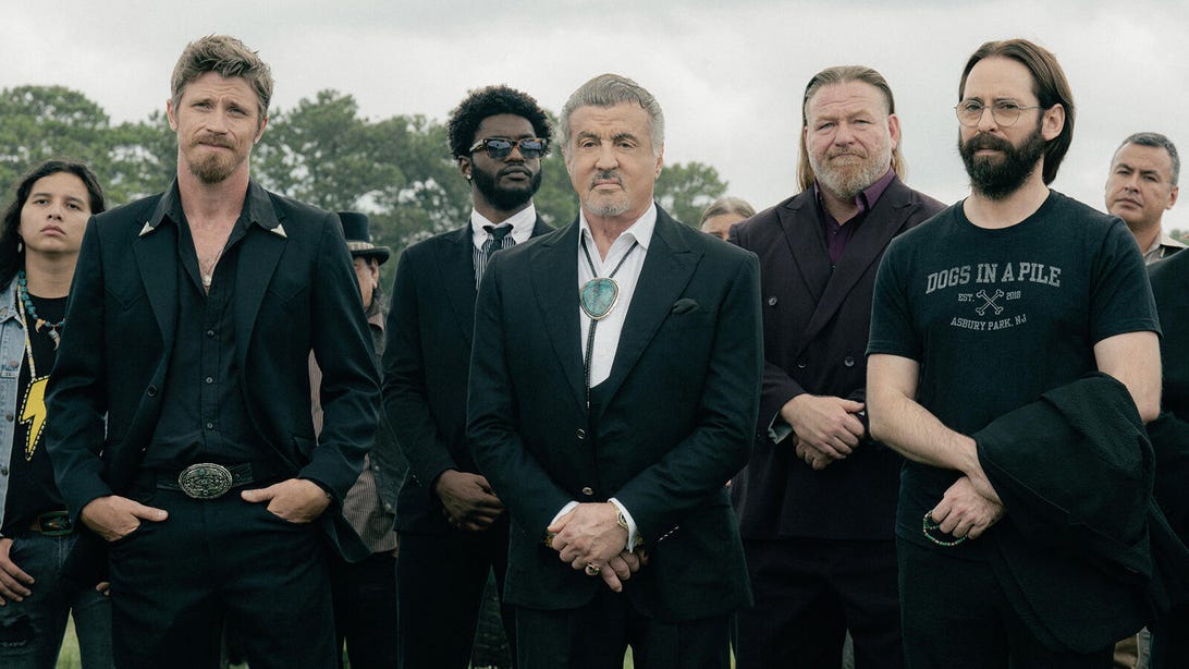 今日は金曜日だから、#タルサキング の新エピソード配信の日です！
#シルベスター・スタローン
#パラマウントプラス
#ParamountPlus
#tulsaking 
#SlyStallone