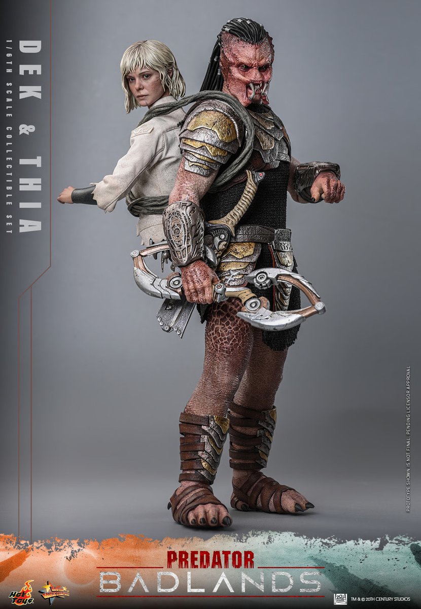 thehdroom's tweet photo. Hot Toys Predator: Badlands pre-orders have launched at Sideshow.

Dek ($345.00): https://t.co/mKIwqqiHPF 
Dek &amp; Thia ($405.00):  https://t.co/u2NomaDDcx #ad https://t.co/6VDzPNZkWY