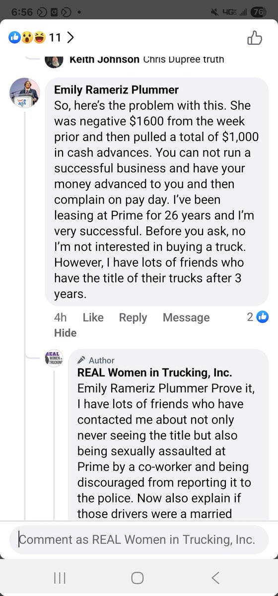 MizzFreight tweet picture