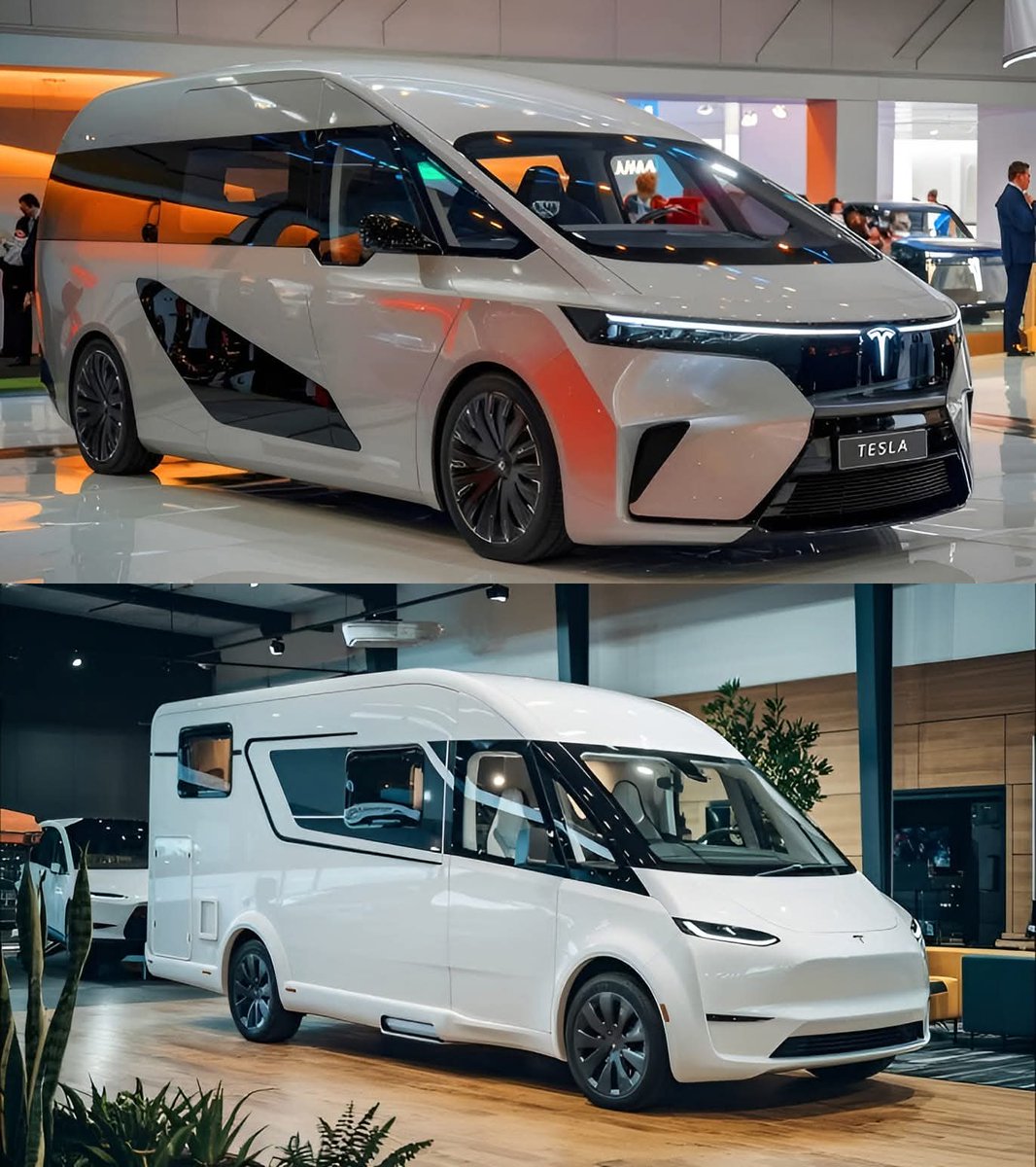 teslacarsonly's tweet photo. The New 2026 Tesla Motorhome — The Future of RV Travel is Here! https://t.co/AsHWbHe5lz