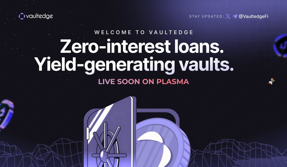 DeFi is moving to a vault-first future.
Strategies curated by experts. Yield concentrated in vaults.

Vaultedge unlocks that yield, letting you borrow at 0% interest against your positions.

Soon Vaultedge.fi