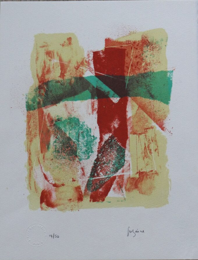 marieartcollec1's tweet photo. Abstract lithograph by Suzaine, signed 14/50, ochre red green Gutai Gem
#SuzaineLithograph #GutaiInspired #AbstractPrint
#MidCenturyArt
https://t.co/b8aFbozUHm https://t.co/g8fJFJ1oXA