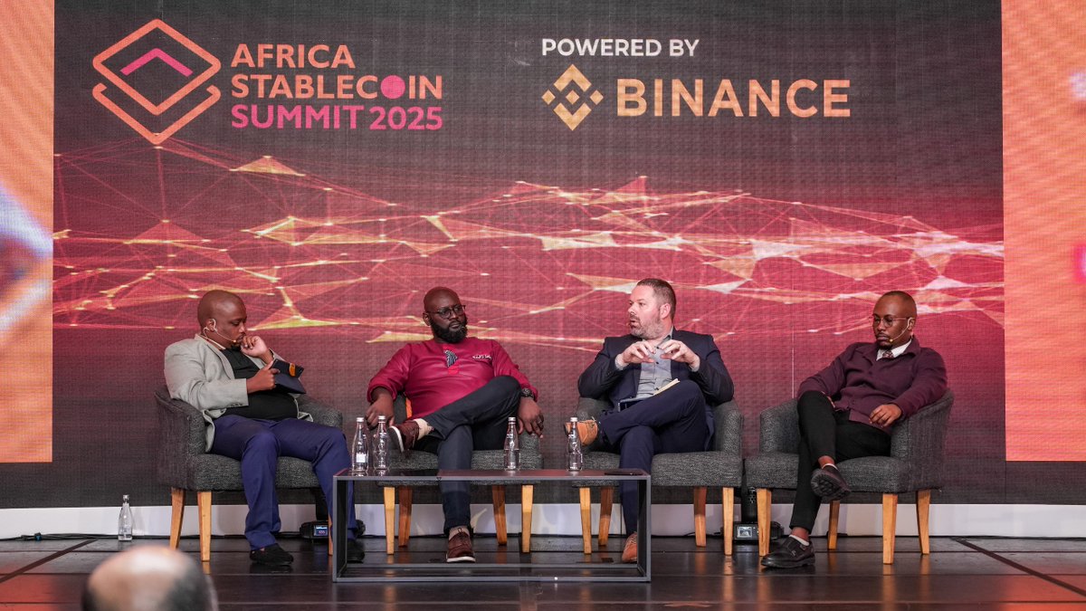 🇿🇦 #PrimeXBT was part of the action at the Africa Stablecoin Summit 2025.

Our VIP Manager, Kea Nonyana, joined industry leaders to talk #stablecoins, regulation &amp; the future of digital finance.

🔥 Big ideas, real insights, and a strong South African presence.