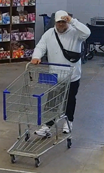 WaterfordPolice's tweet photo. Attention Waterbury area! 

Nov 3 this subject entered Lowe's and left with $1,059.97 worth of unpaid merch  

Left in a grey Infiniti out of Waterbury, CT

He may go by the name Carlos.

Please contact Officer Mack at tmack@waterfordct.org or at 860-442-9451 ext. 2316 https://t.co/feNZyjKybi