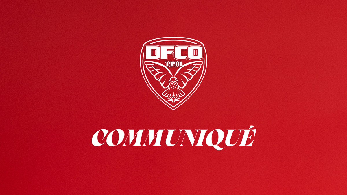 𝐂𝐨𝐦𝐦𝐮𝐧𝐢𝐪𝐮𝐞́ 𝐨𝐟𝐟𝐢𝐜𝐢𝐞𝐥 𝐝𝐮 𝐃𝐅𝐂𝐎.

Pierre-Henri Deballon a tenu à s'exprimer après le déplacement encadré des supporters dijonnais lors de <a href="/FBBP01/">F. Bourg-en-Bresse Péronnas 01</a> - DFCO.

Le communiqué 👉tinyurl.com/5n73hfyv

#FBBP01DFCO